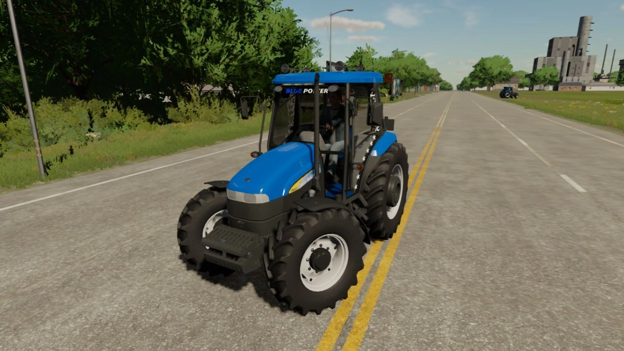 Трактор New Holland TD85 Edit для Farming Simulator 22