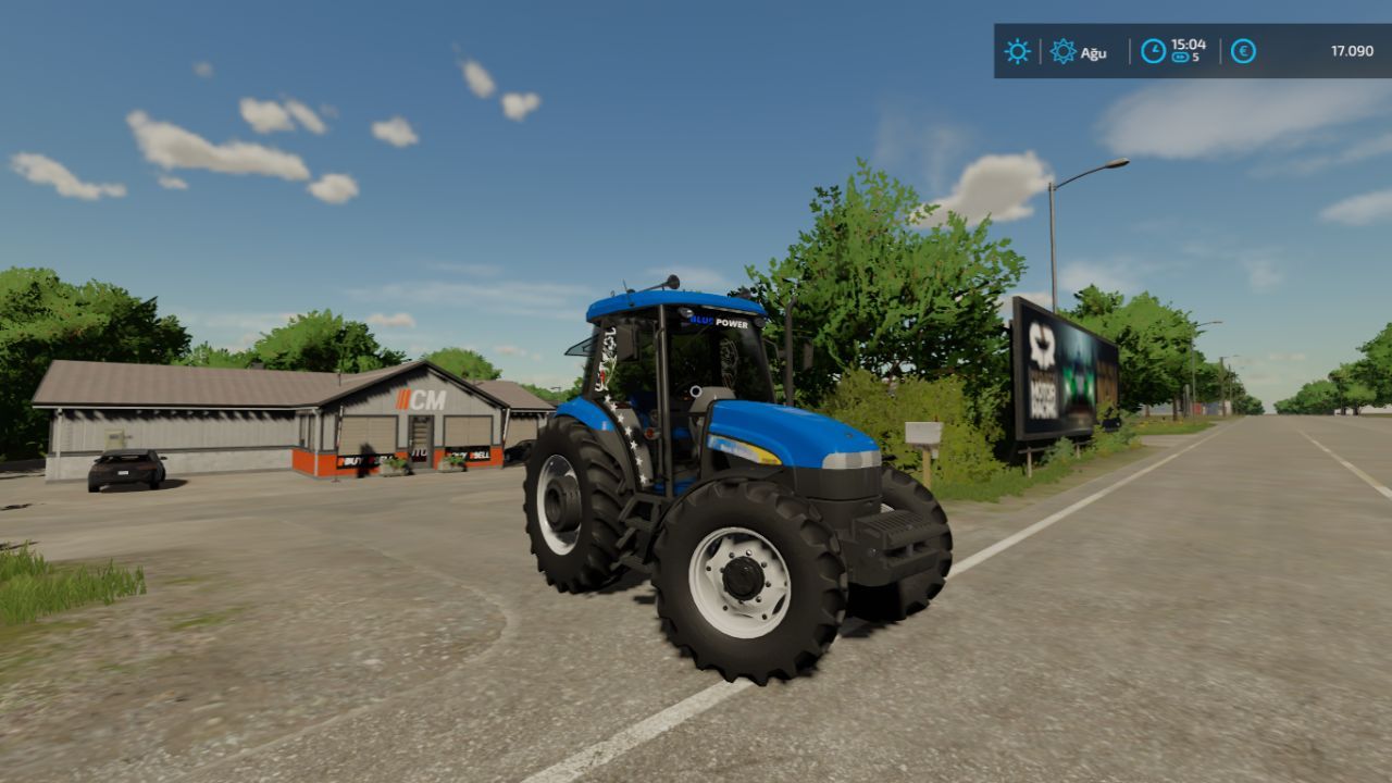 Трактор New Holland TD85 Edit для Farming Simulator 22