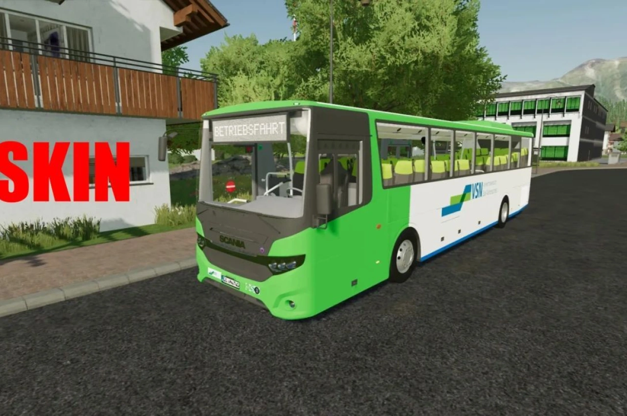 Скін Scania Interlink LD 2015 для Farming Simulator 22