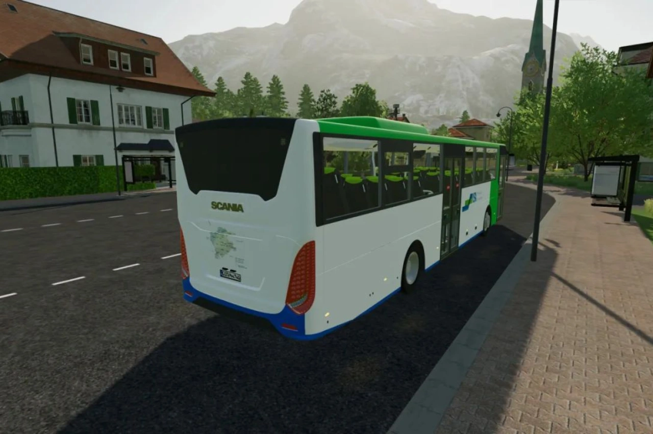 Скін Scania Interlink LD 2015 для Farming Simulator 22