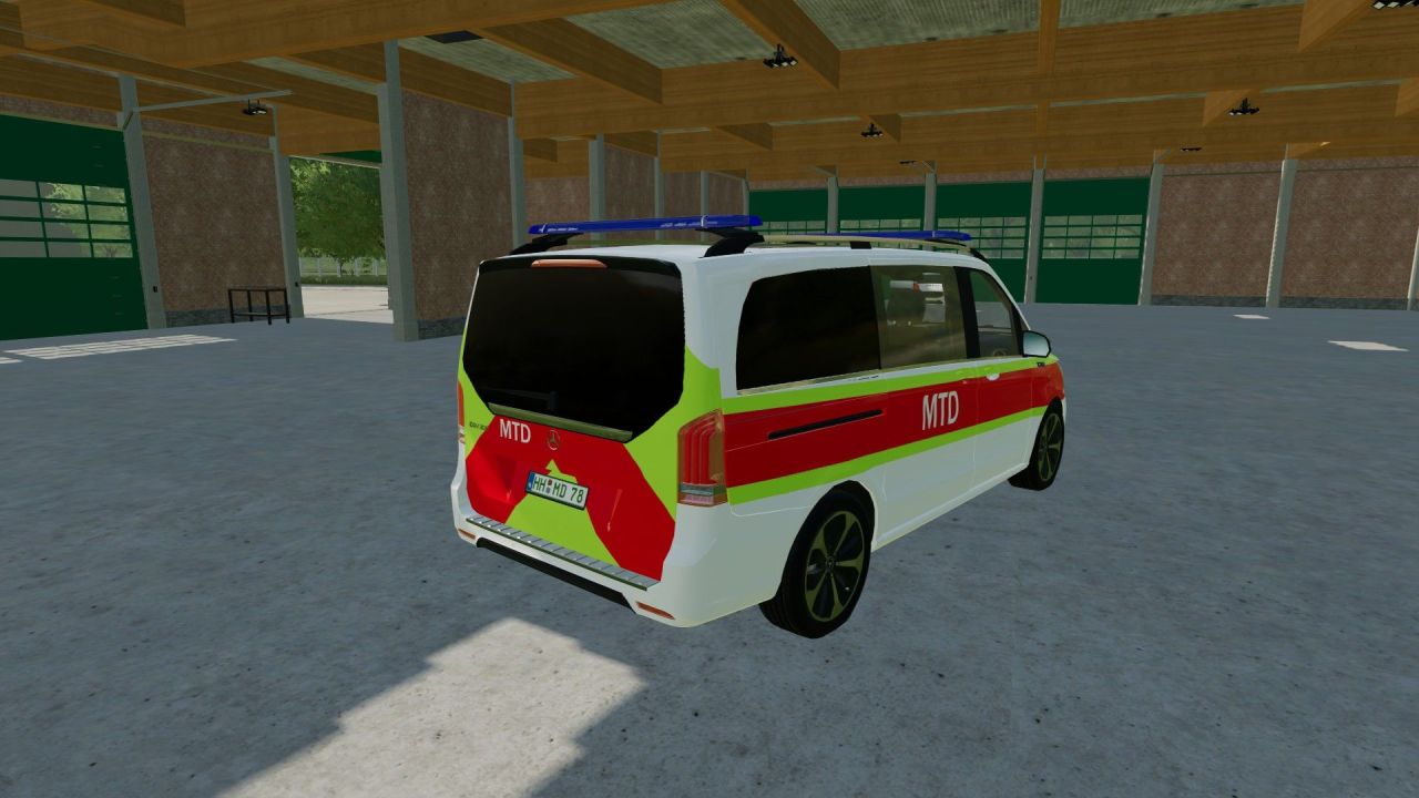 MTD (Medical Transport Service) Skinpack for Farming Simulator 22