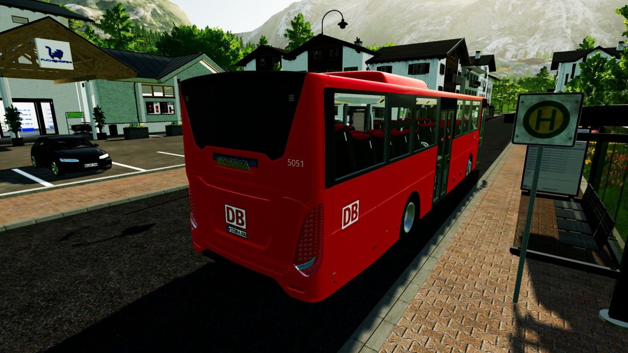 Skin for Scania Interlink LD 2015 Bus for Farming Simulator 22