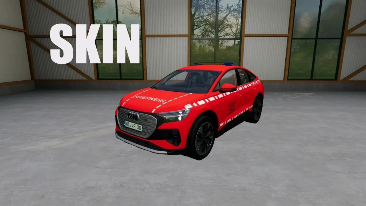 Автомобіль Audi Q4 KDOW для Farming Simulator 22