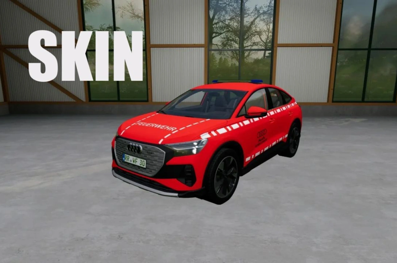 Автомобіль Audi Q4 KDOW для Farming Simulator 22
