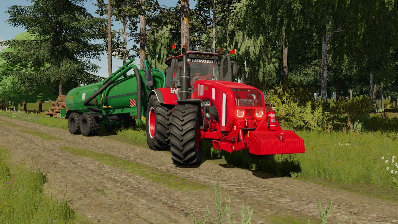 Трактор MTZ BELARUS 3522 для Farming Simulator 22