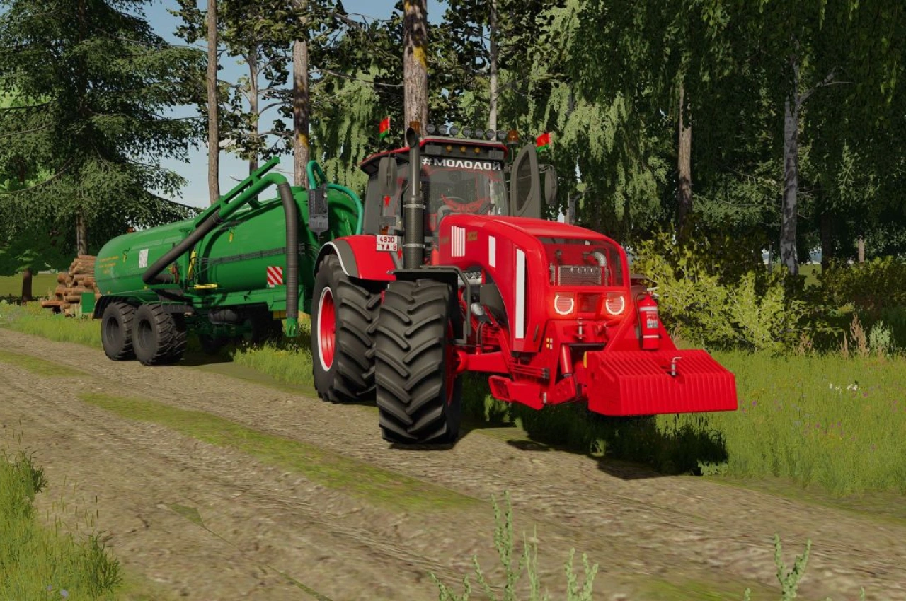 Трактор MTZ BELARUS 3522 для Farming Simulator 22