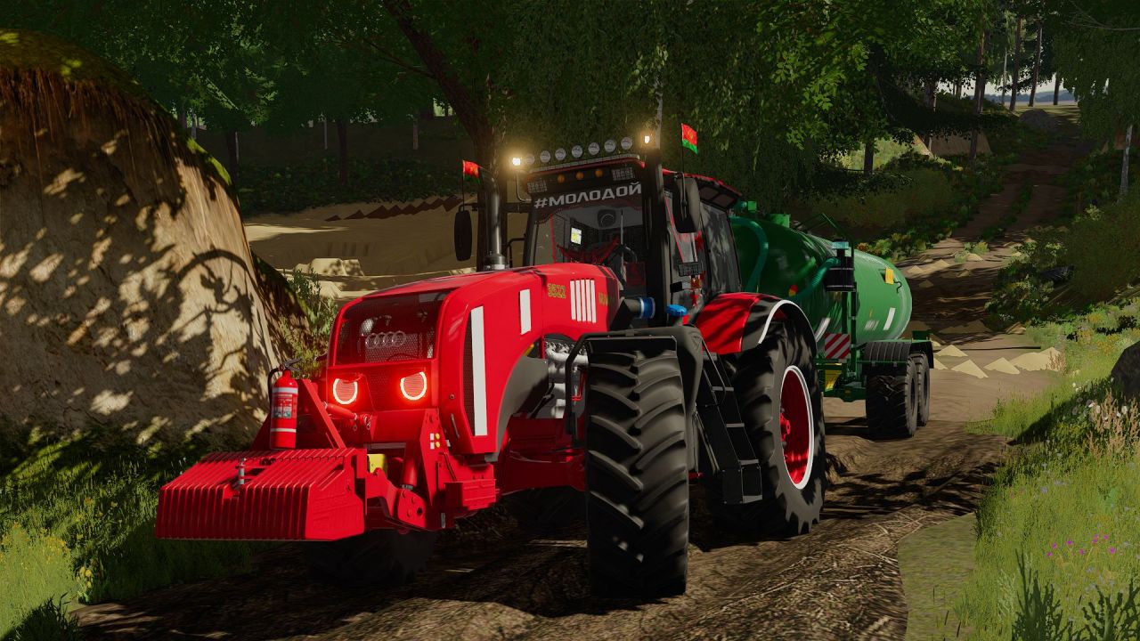 Трактор MTZ BELARUS 3522 для Farming Simulator 22