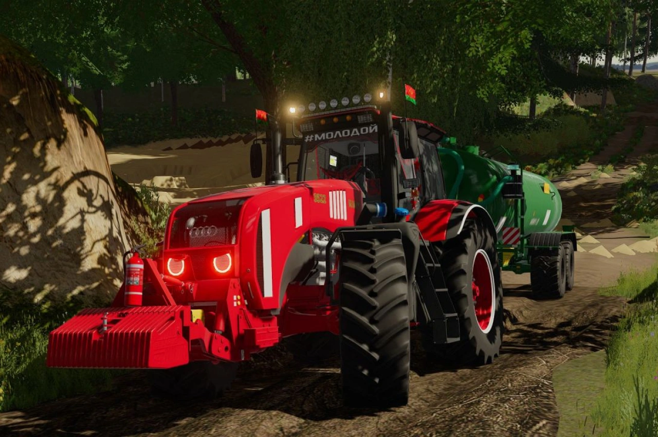 Трактор MTZ BELARUS 3522 для Farming Simulator 22