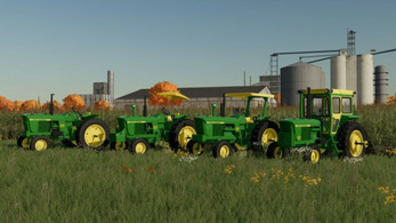 Трактор John Deere New Generation Row-Crops для Farming Simulator 22