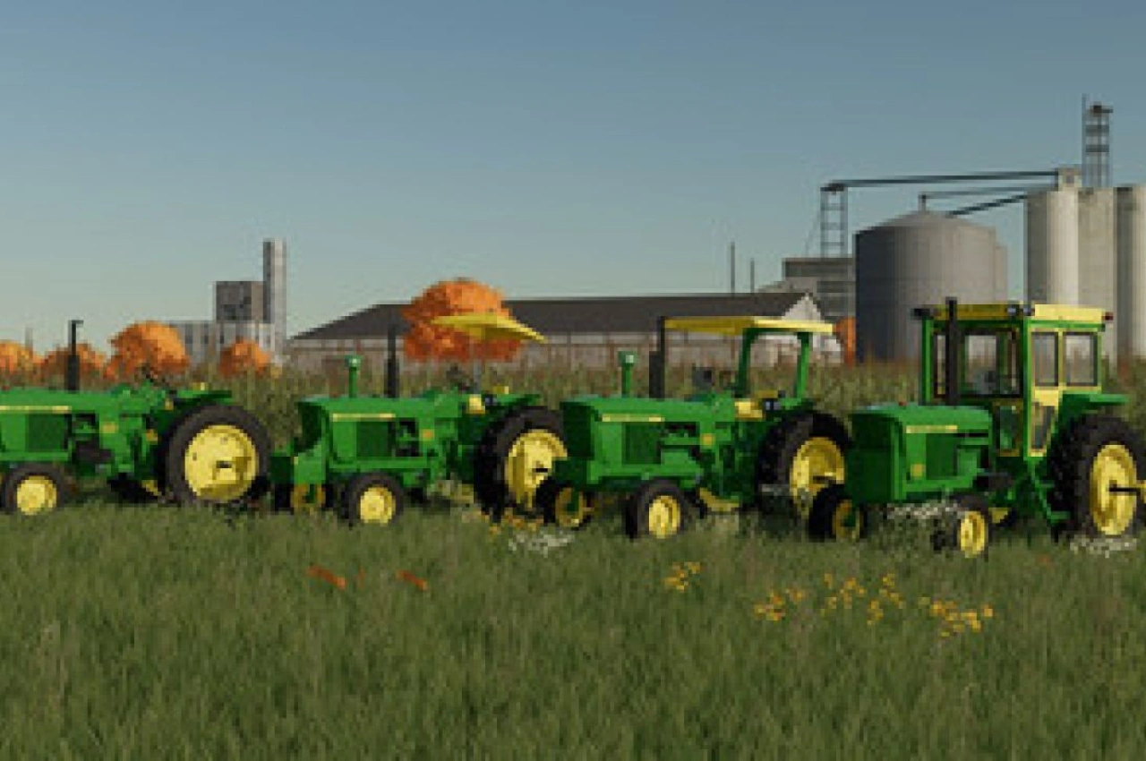 Трактор John Deere New Generation Row-Crops для Farming Simulator 22