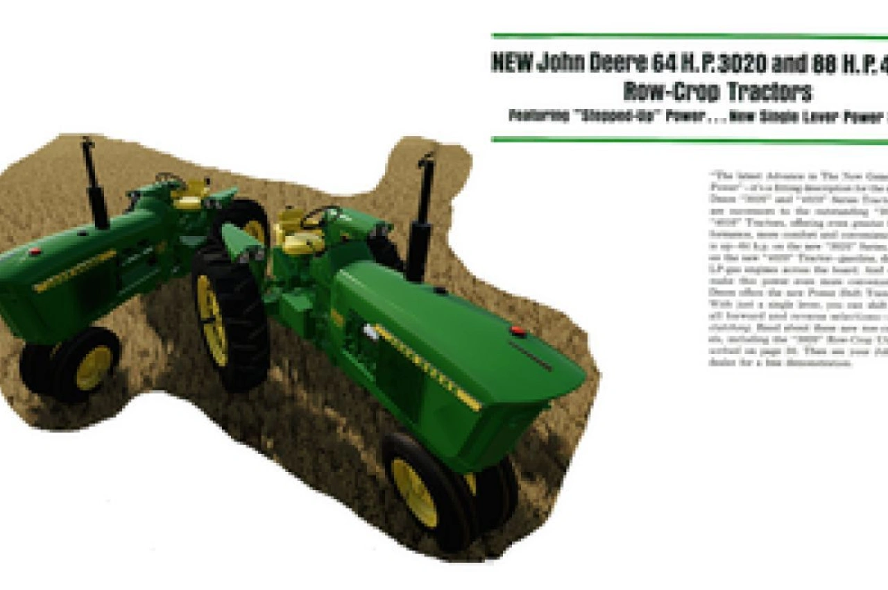 Трактор John Deere New Generation Row-Crops для Farming Simulator 22