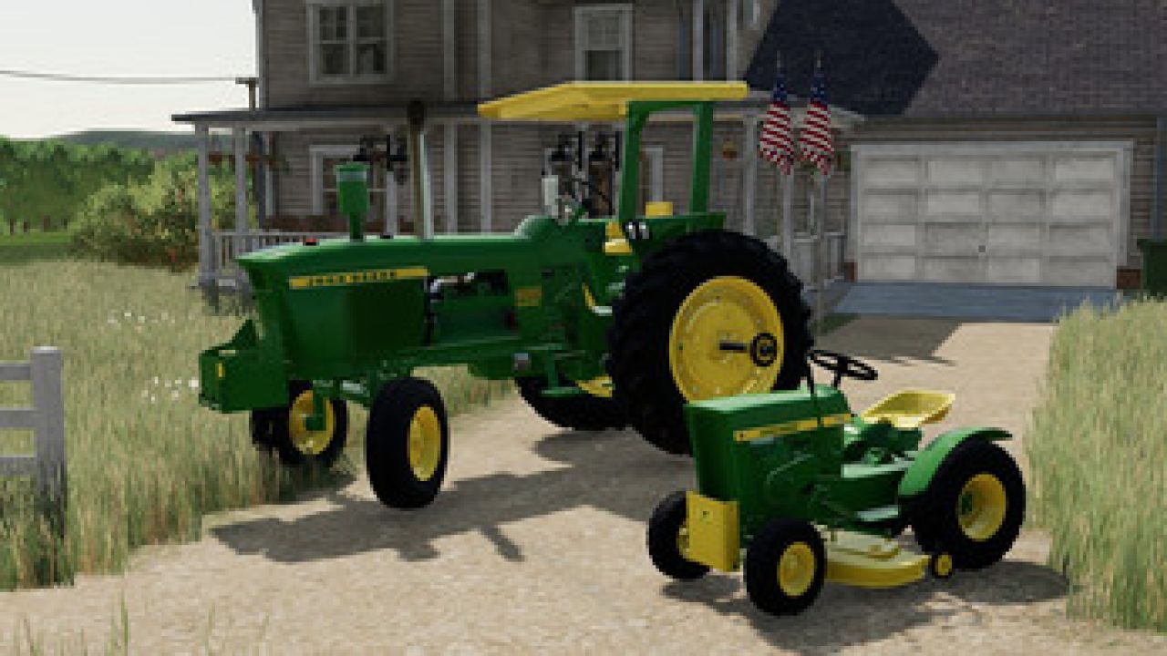 Трактор John Deere New Generation Row-Crops для Farming Simulator 22