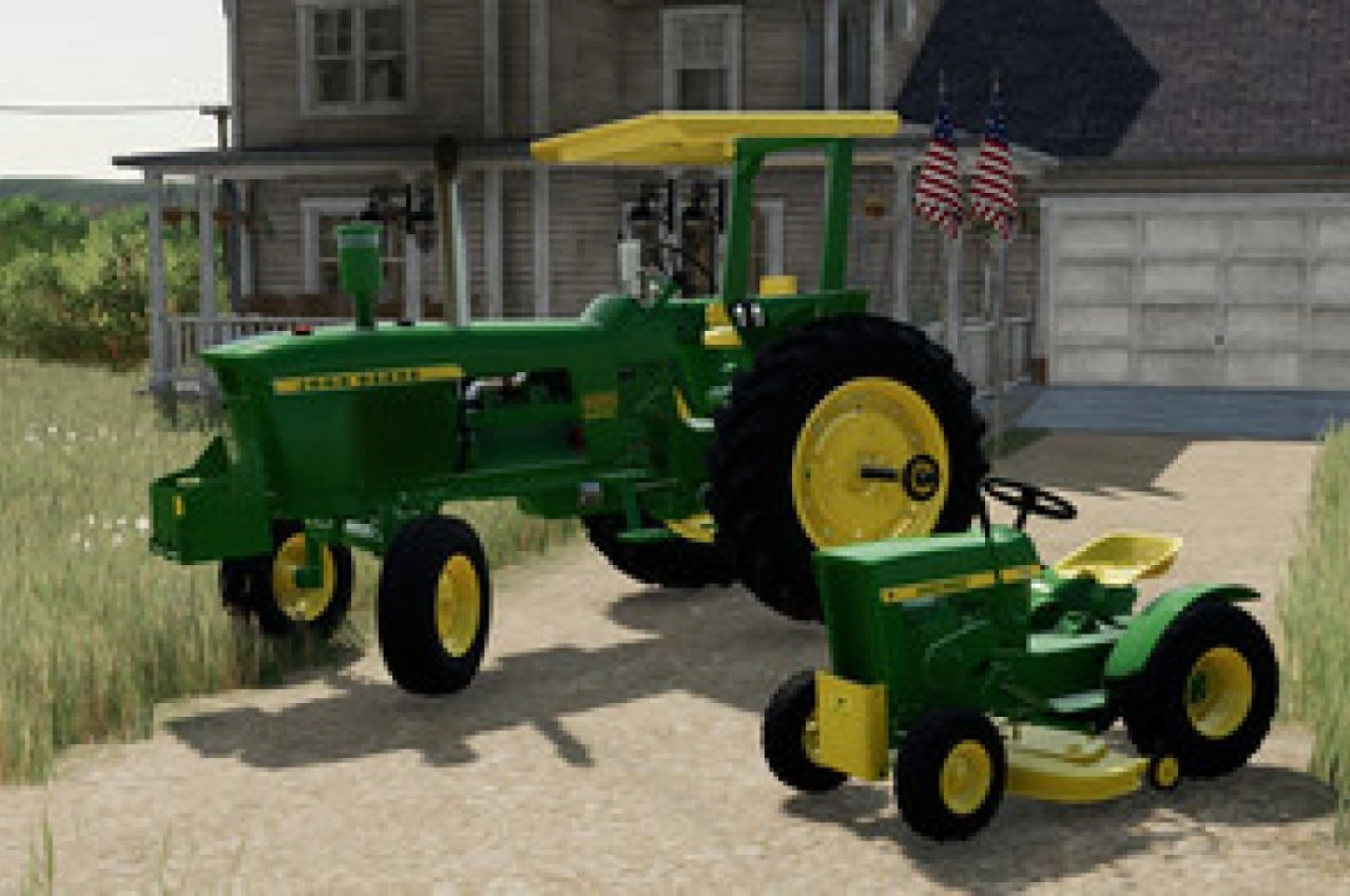 Трактор John Deere New Generation Row-Crops для Farming Simulator 22