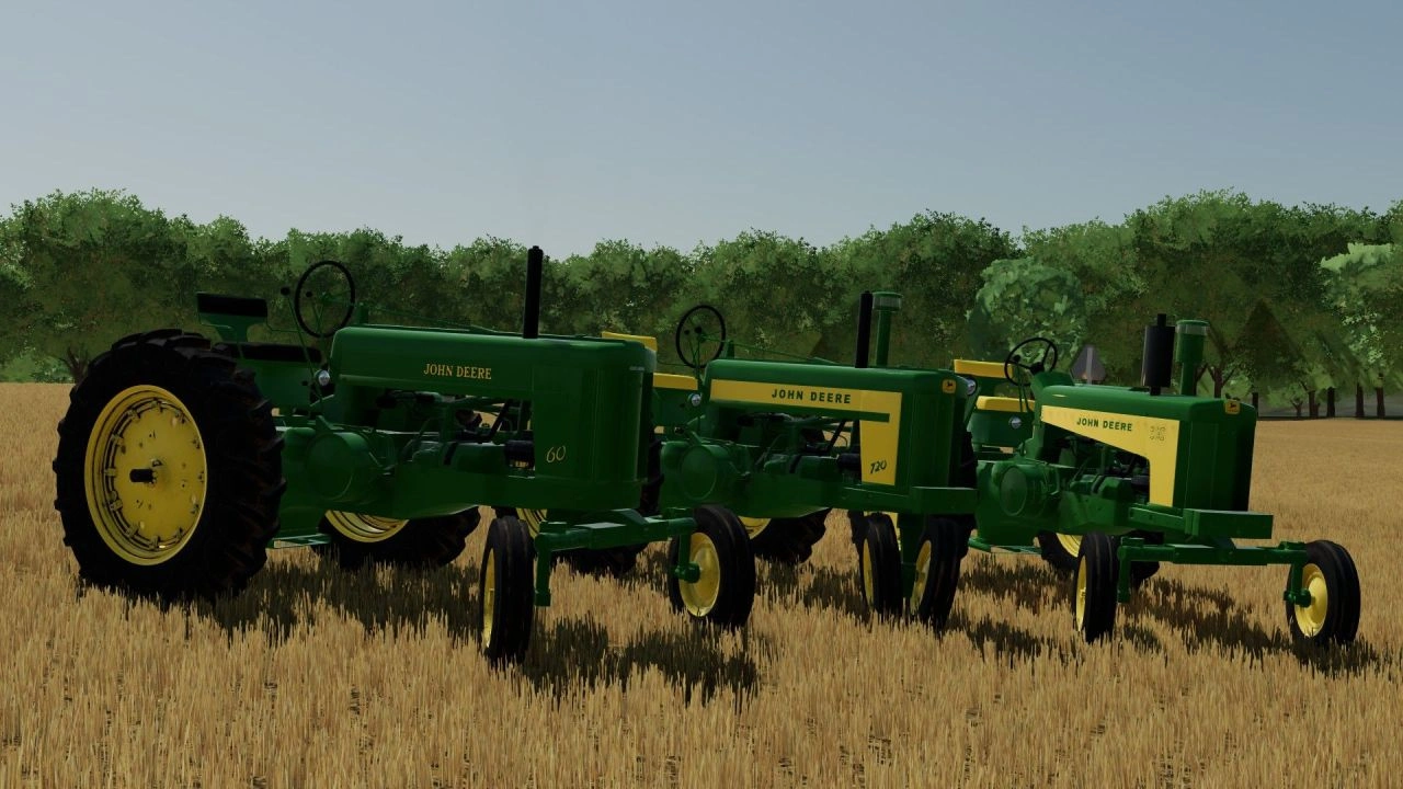 Трактор John Deere Нумерованої Серії для Farming Simulator 22