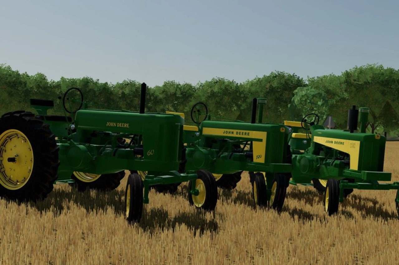 Трактор John Deere Нумерованої Серії для Farming Simulator 22