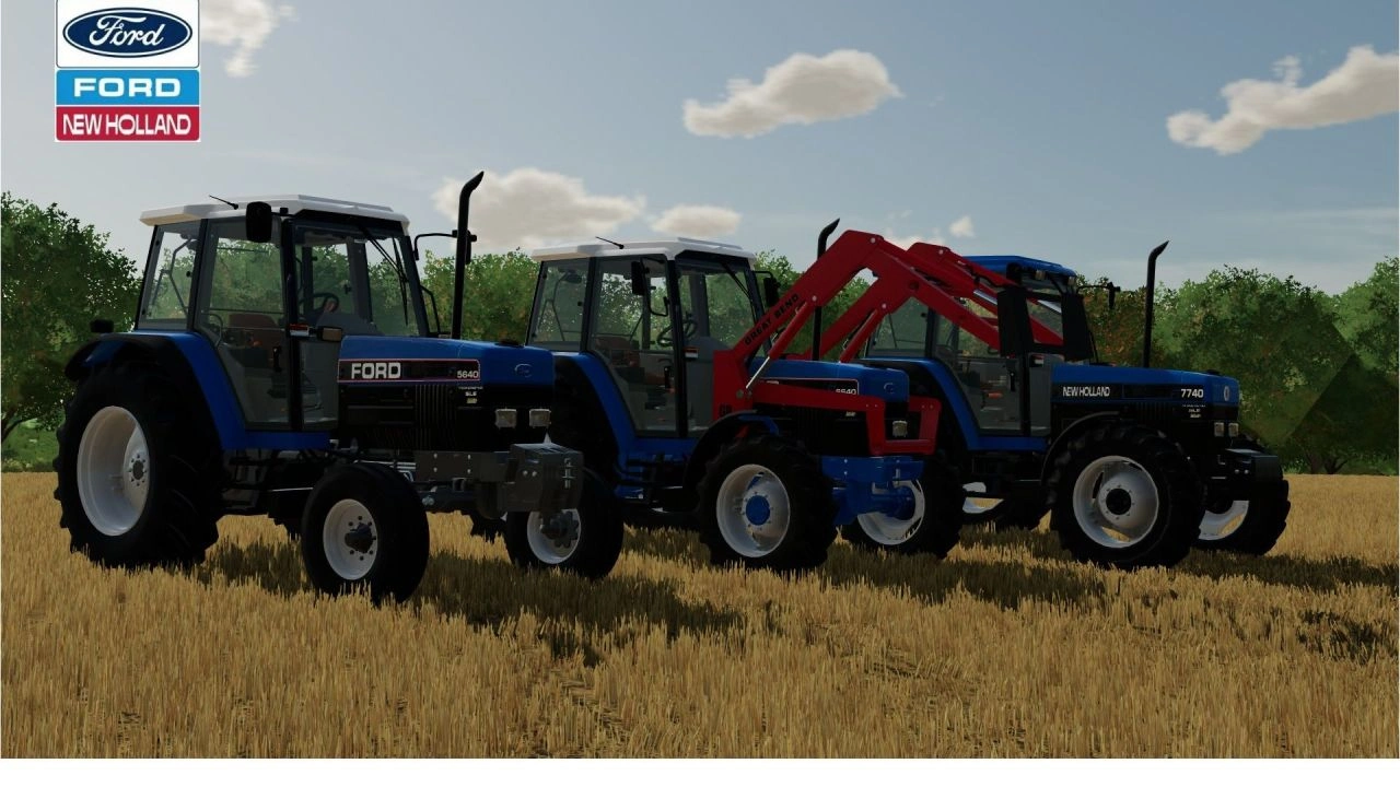 Трактор Ford/New Holland 40 Series для Farming Simulator 22