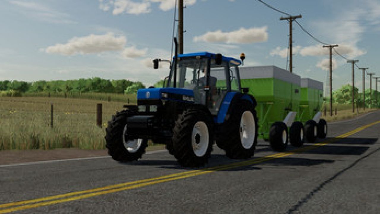 Трактор Ford/New Holland 40 Series для Farming Simulator 22