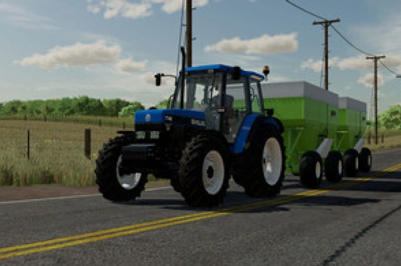 Трактор Ford/New Holland 40 Series для Farming Simulator 22