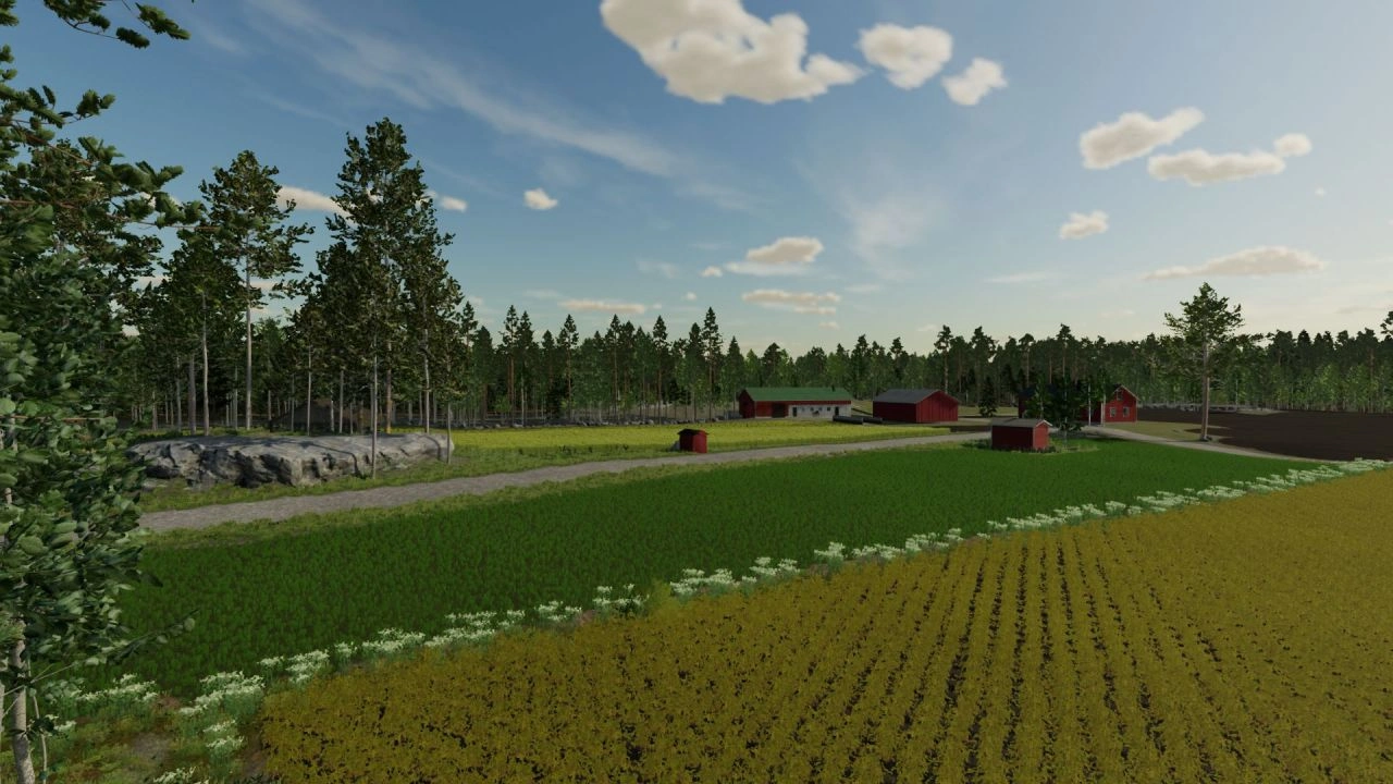 Карта Haapavaara 1988 для Farming Simulator 22