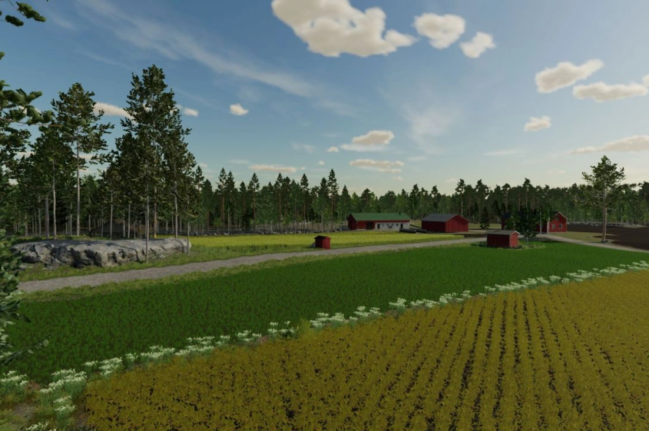 Карта Haapavaara 1988 для Farming Simulator 22