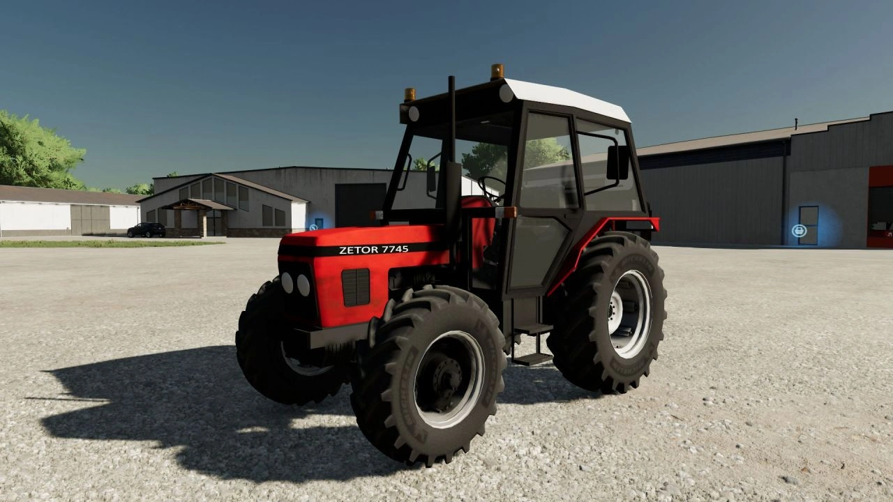 Трактор Zetor 7745 для Farming Simulator 22