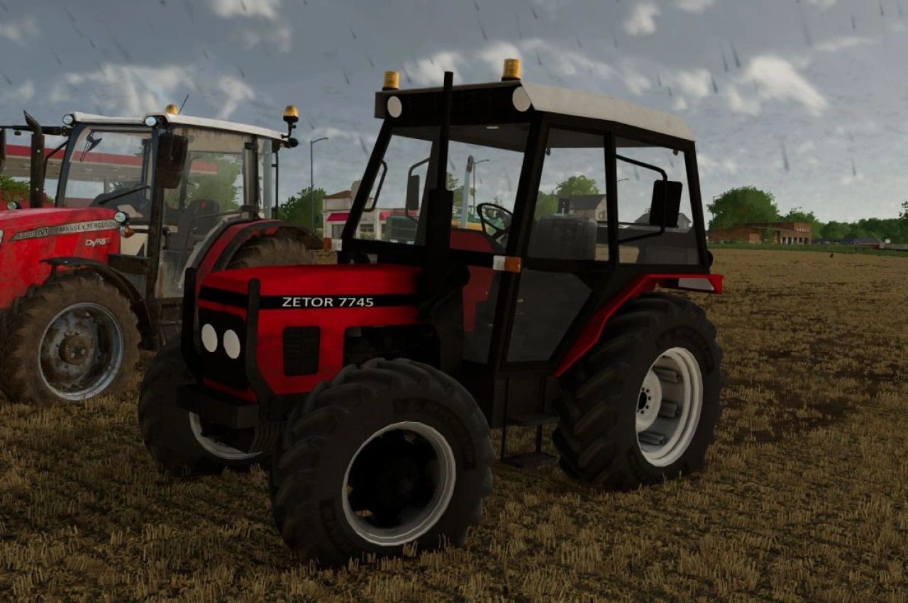 Трактор Zetor 7745 для Farming Simulator 22