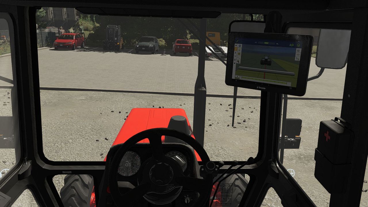 Traktor Belarus 820 (nowy czerwony) do Farming Simulator 22