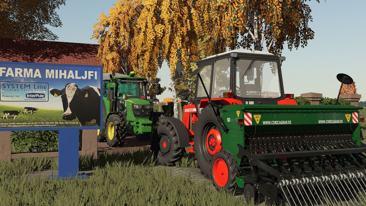 Traktor Belarus 820 (nowy czerwony) do Farming Simulator 22
