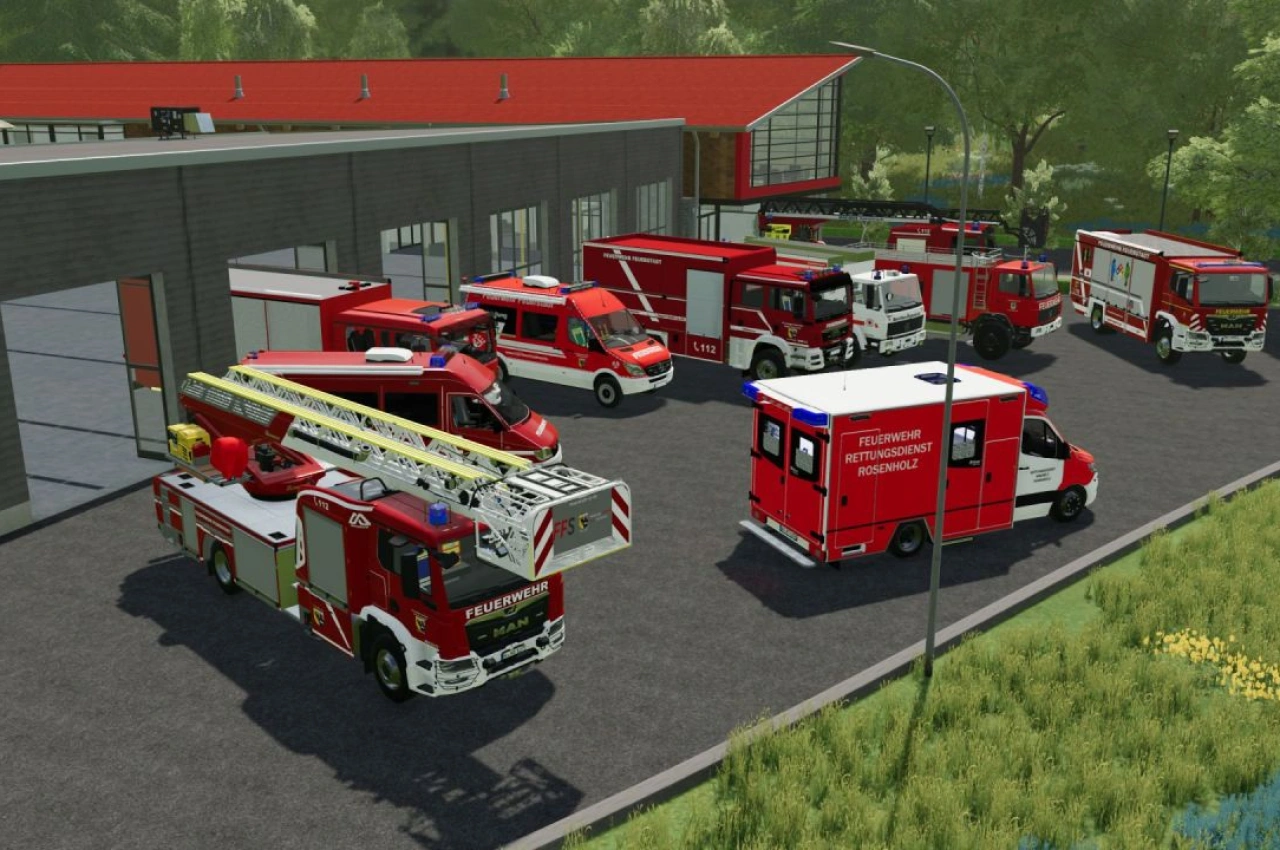 Firefighter Starter Kit for Farming Simulator 22