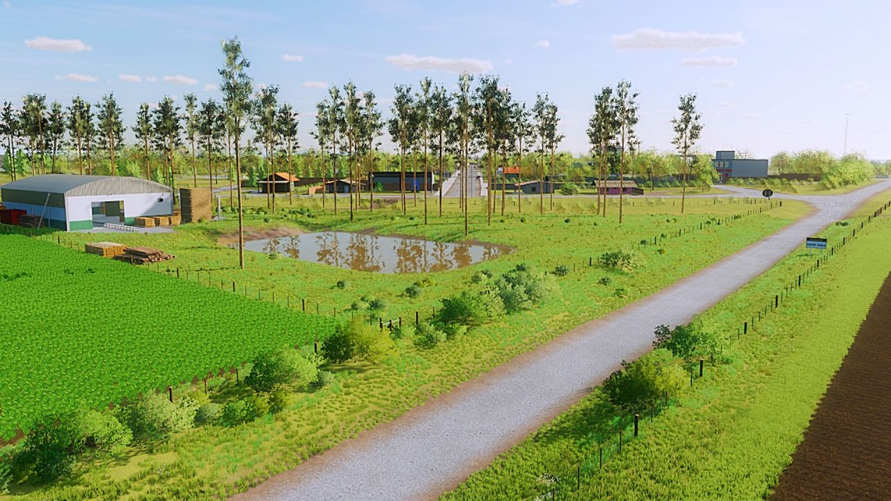 Карта La Posta для Farming Simulator 22
