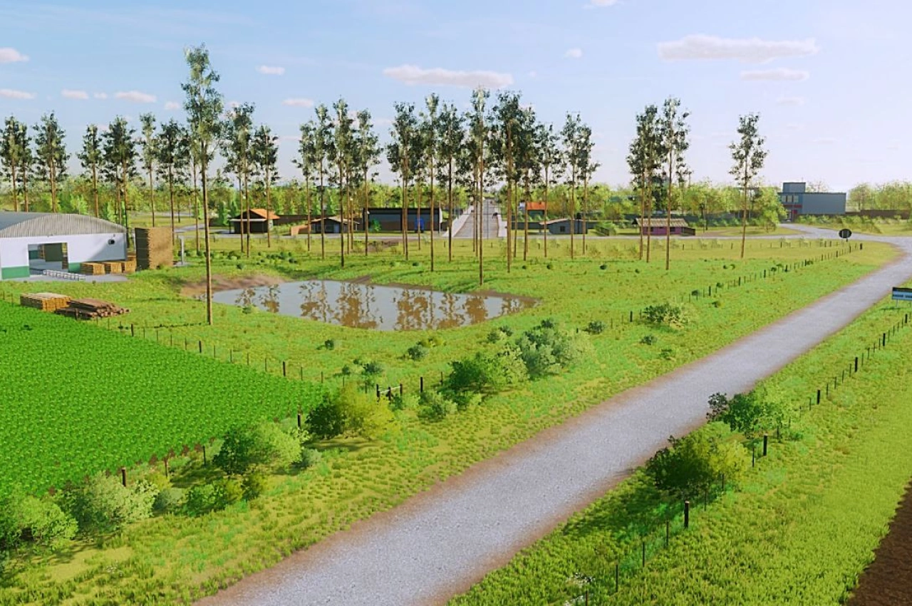 Карта La Posta для Farming Simulator 22