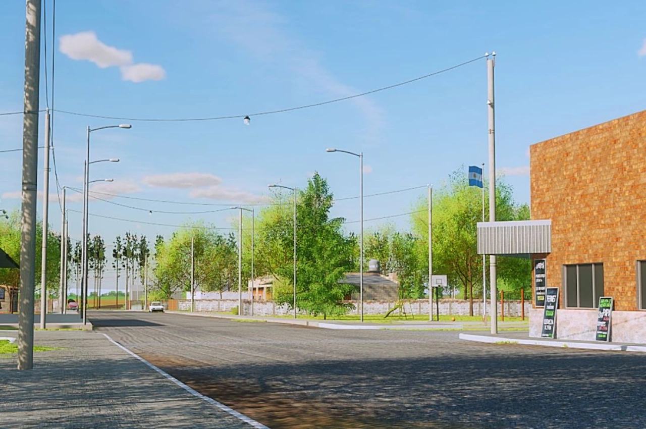 Карта La Posta для Farming Simulator 22