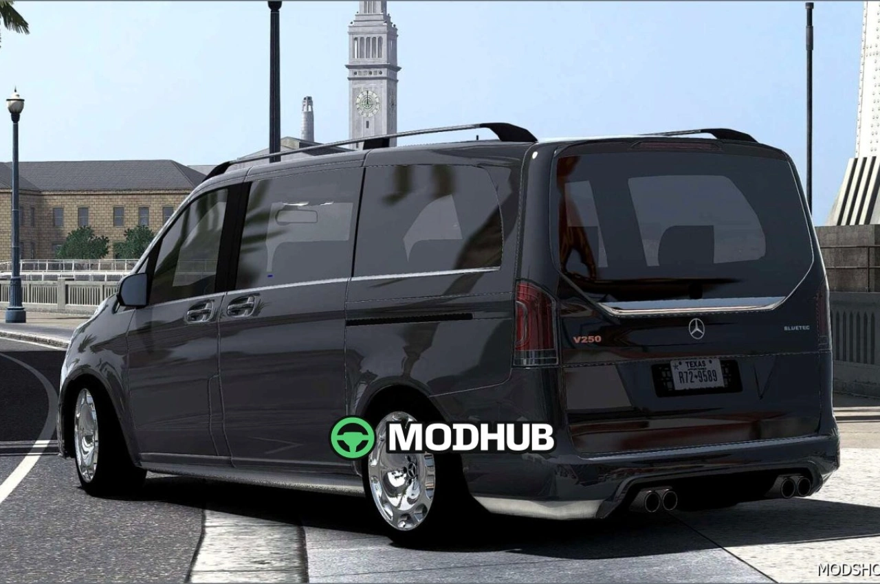 Автомобіль Mercedes Benz W447 V Class для American Truck Simulator