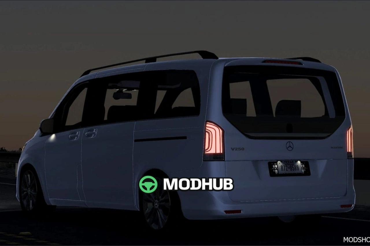 Автомобіль Mercedes Benz W447 V Class для American Truck Simulator