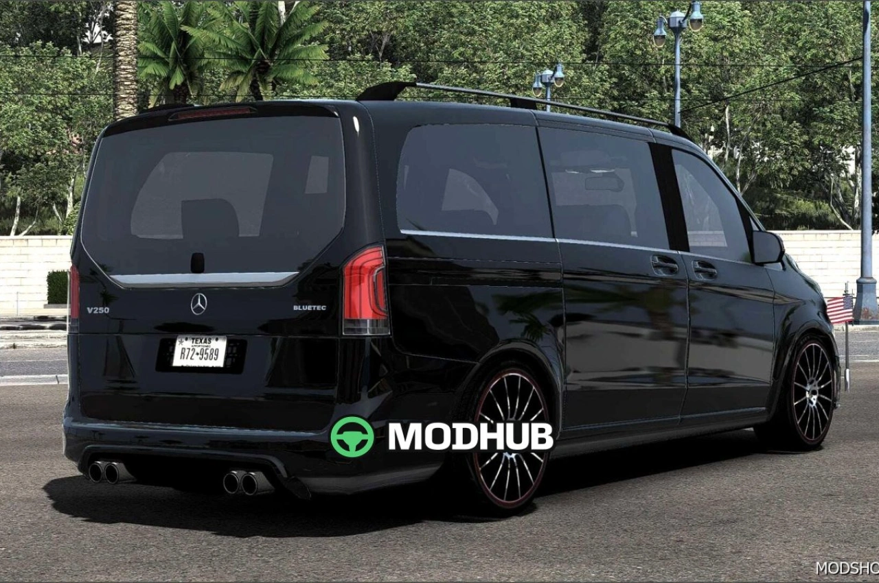 Автомобіль Mercedes Benz W447 V Class для American Truck Simulator