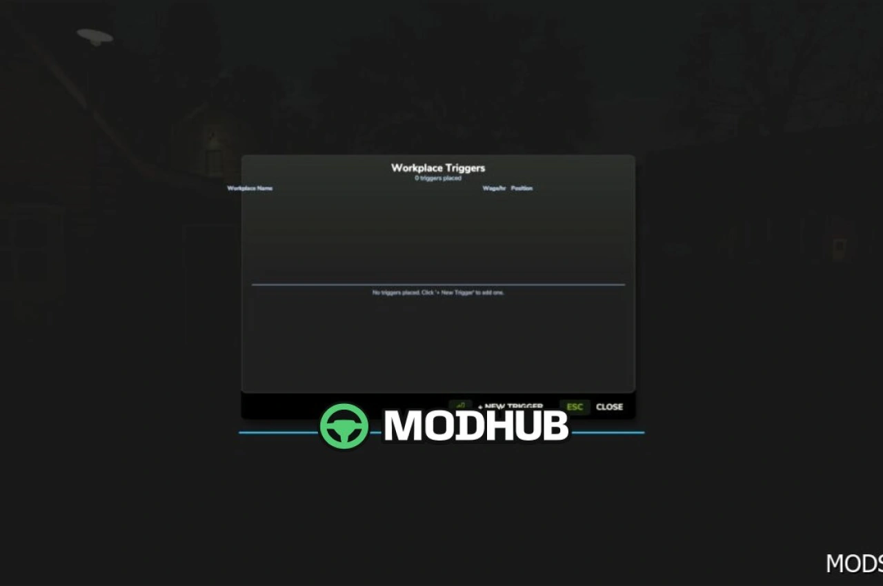 Місця роботи для Farming Simulator 25