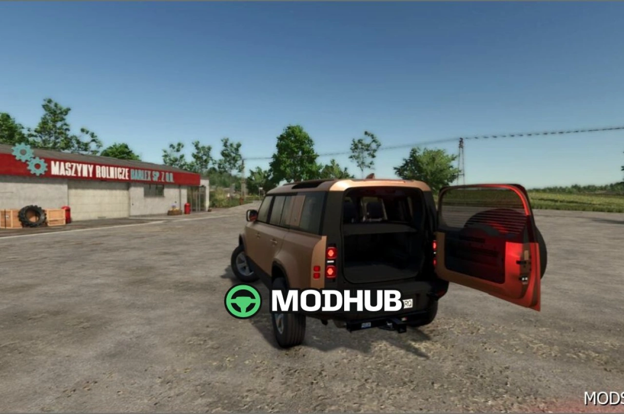 Автомобіль Land Rover Defender 2022 для Farming Simulator 25