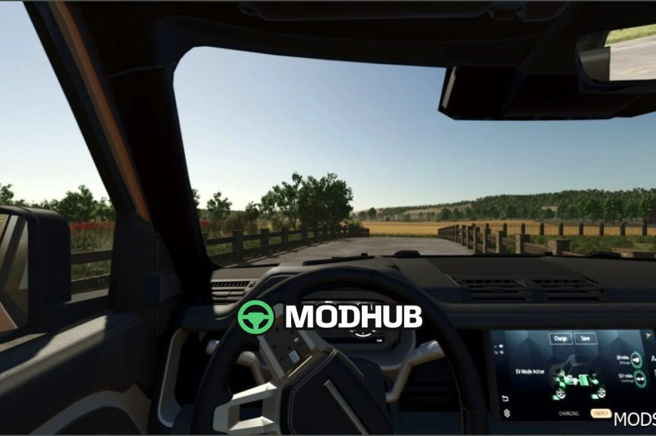 Автомобіль Land Rover Defender 2022 для Farming Simulator 25