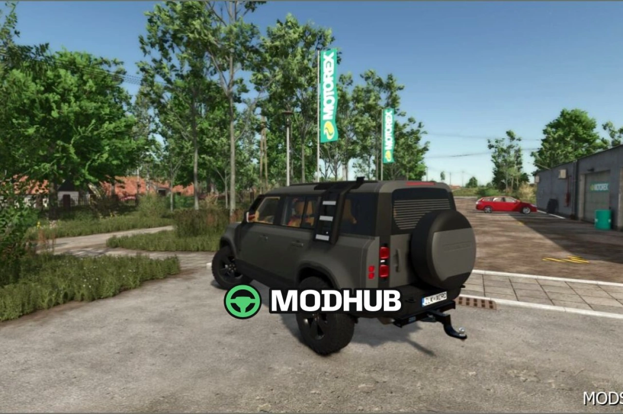 Автомобіль Land Rover Defender 2022 для Farming Simulator 25