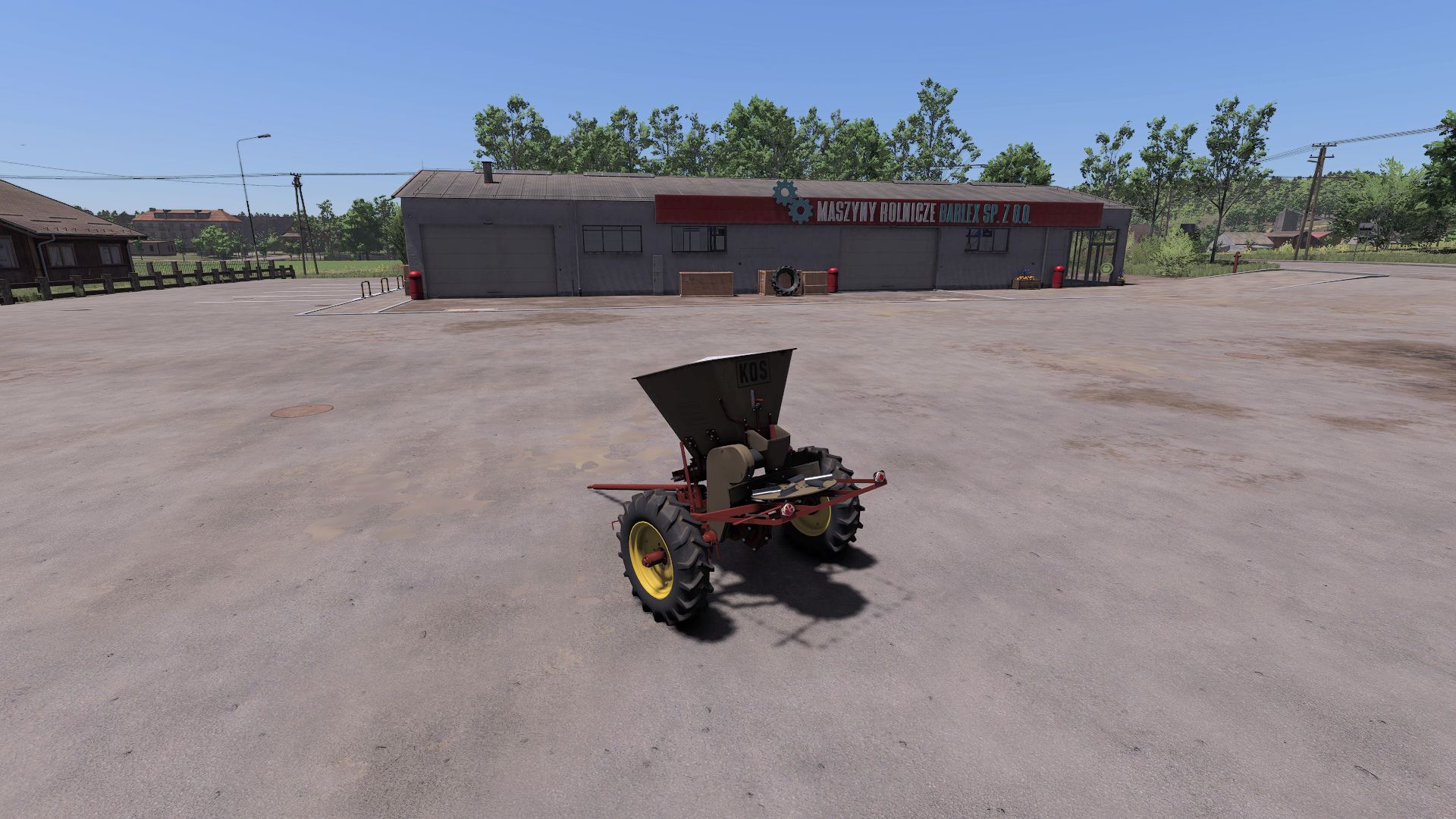 Düngerstreuer N015 KOS für Farming Simulator 25 - Screenshots