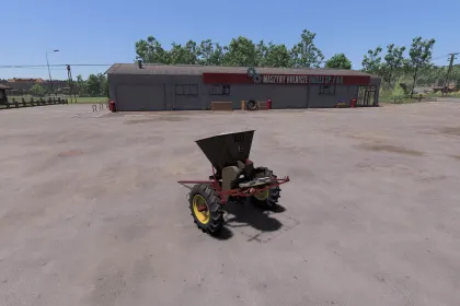 Розкидач добрив N015 "KOS" для Farming Simulator 25