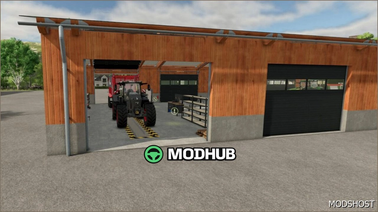 Пакет проїзних залів для Farming Simulator 25