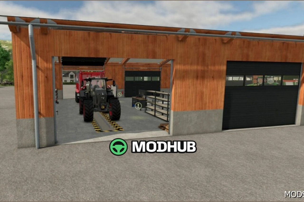 Пакет проїзних залів для Farming Simulator 25