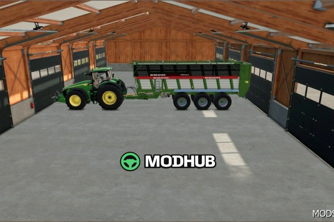 Пакет проїзних залів для Farming Simulator 25