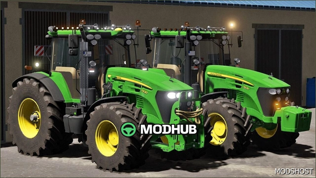 Трактор John Deere 7030 Series (IC) для Farming Simulator 25