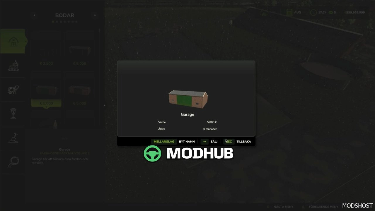 Мод NO Sell Dialog для Farming Simulator 25