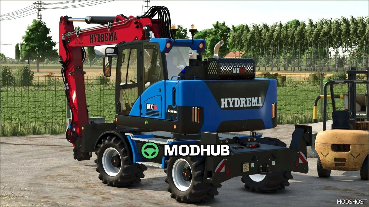 Екскаватор Hydrema MX16 FS25 для Farming Simulator 25