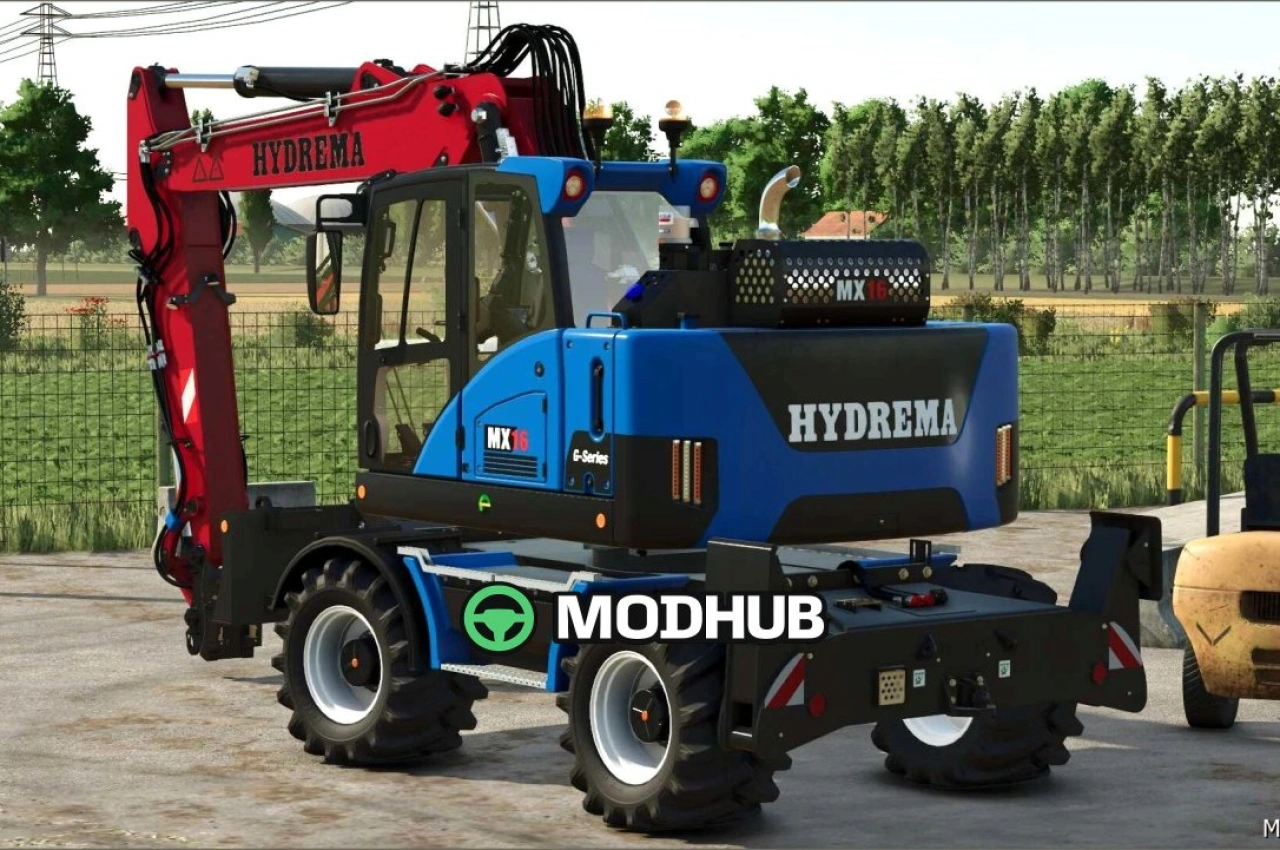 Екскаватор Hydrema MX16 FS25 для Farming Simulator 25