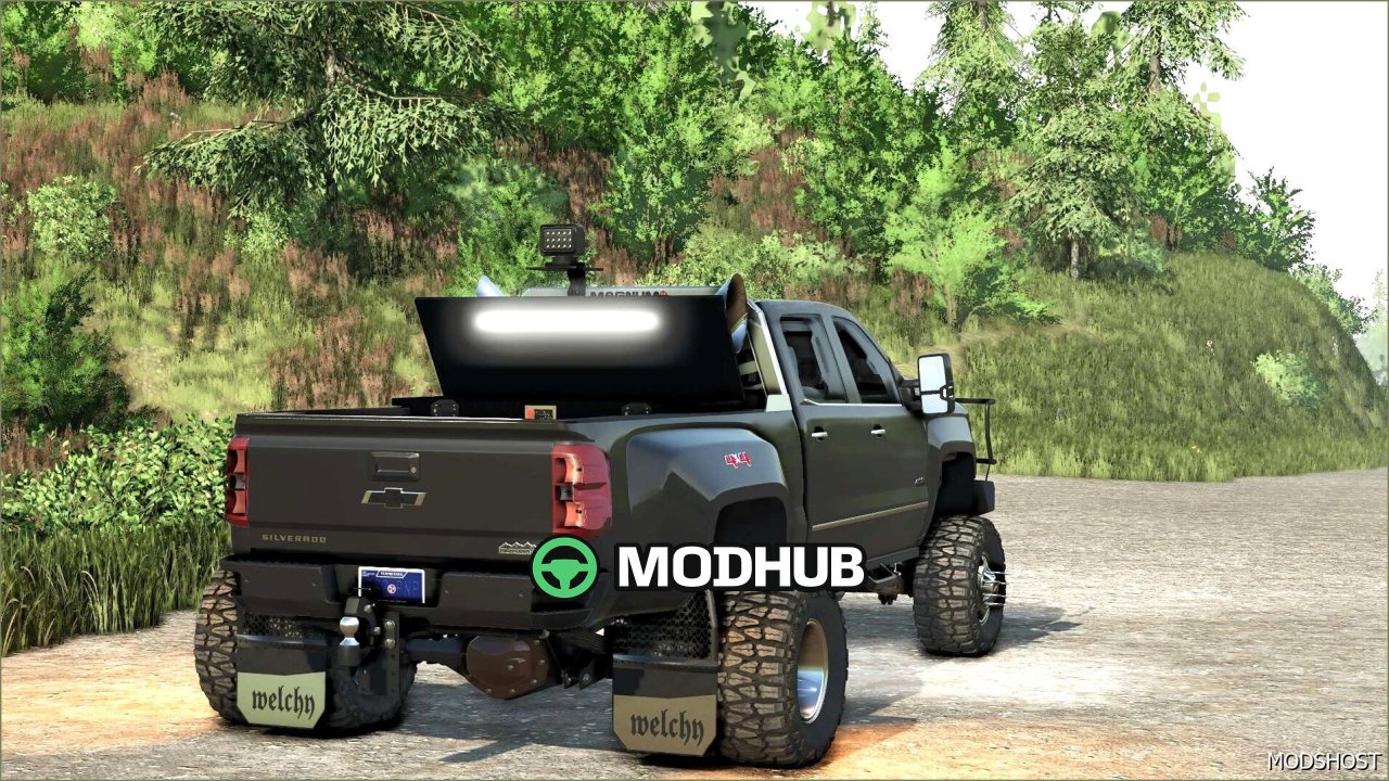 Пікап Chevrolet Silverado для Farming Simulator 25