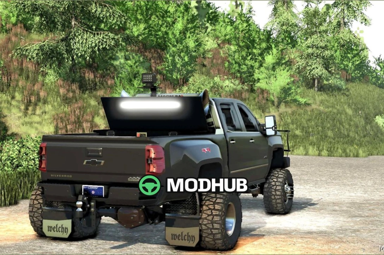 Пікап Chevrolet Silverado для Farming Simulator 25